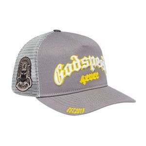 Godspeed Trucker Hat Forever Unisex Grey 4EVERHAT